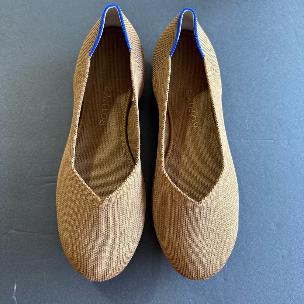 Rothy's The Flat Portobello Size 10.5 Like New